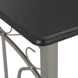  3-dijelni barski set od drva i čelika crni | Eponuda.com