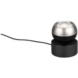Trio Select Črna/v srebrni barvi LED namizna svetilka (višina 14 cm) Orbit – Cene