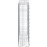  Lučne gabionske košare 13kom 200x50x180/200cm pocinčano željezo | shoptok.hr