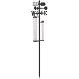 Garden of Eden Vrtna vremenska postaja - termomter, merilnik padavin ter smeri in hitrosti vetra 145 cm | Shoptok.si