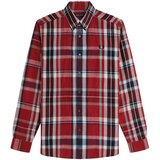 Fred Perry Srajce z dolgimi rokavi Fp Madras Check Shirt Rdeča Cene