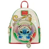 Disney Loungefly ruksak Holiday Stitch 26 cm
