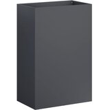  Vrtna saksija 2 kom. Antracit 50 x 30 x 75 cm Čelična vrata | shoptok.hr