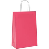  Papirnate vrećice 50 kom s ručkama ružičaste 21x11x31 cm | shoptok.hr
