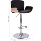  Barski stolček črno umetno usnje, (20699929) | Shoptok.si