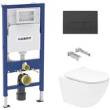 Geberit KOGEDSLINEWC01RD50BM S-Line WC školjka s kompletom Duofix 458.103.00.2 Delta50 | Shoptok.si
