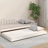 Okvir kreveta bez madraca bijeli 90 x 200 cm masivna borovina | shoptok.hr