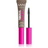 NYX Professional Makeup Thick it Stick It Brow Mascara maskara za obrvi odtenek 01 Taupe 7 ml Cene