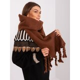 Wool Fashion Italia Scarf-AT-SZ-2313502.76P-brown | shoptok.hr