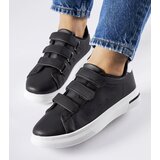 Gemre Black velcro sneakers Paré - white sole | ePonuda.com
