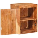  Noćni ormarić 2 pcs Smeđa 35 x 33 x 48 cm Masivni drvo akacija | shoptok.hr