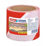 Tesa Traka za obilježavanje 80mm x 100m crveno-bijela 58137 | Eponuda.ba