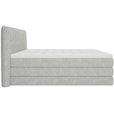Premium Living Postelja Boxspring Lina, Svetlo Siva, 200x200 | Shoptok.si
