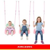 Kruzzel 3-u-1 pastelna dječja ljuljačka | shoptok.hr
