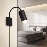  Brilagi - Fleksibilna zidna lampa SELE 1xGU10/30W/230V crna/zlatna | Eponuda.com