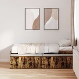  Okvir kreveta dimljeni hrast 100x200 cm Cijene