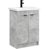  Set namještaja za kupaonicu Betonska siva 78,5 x 37,5 x 81 cm | Shoptok.si