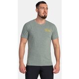 Kilpi Men's cotton T-shirt BANDE-M Dark green | shoptok.hr