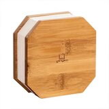 Gingko Electronics lampa - accordion natural bamboo