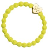 By Eloise London Gold Heart Sunshine Yellow gumice za kosu | shoptok.hr