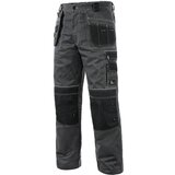 Canis Radne pantalone do struka Orion Teodor plus/ siva/crna | ePonuda.com