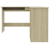  Kutni radni stol boja hrasta 120x140x75 cm konstruirano drvo | Eponuda.ba