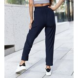 Gemre Navy Blue Elastic Loose Pants Cantebury | Shoptok.si