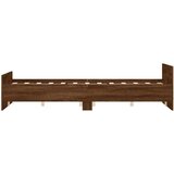  Kreveta s uzglavljem i podnožjem boja hrasta 140x190 cm | shoptok.hr
