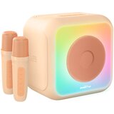 BZ PARTY, Party Karaoke osvetljeni zvočnik Bluetooth z 2 brezžičnima mikrofonoma 30W, Roza, (5000141432) | Shoptok.si