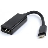  gembird usb-c to display-port adapter, black A-CM-DPF-01 Cene