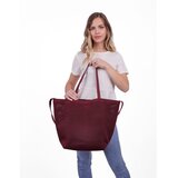 Vuch Torba Gardell Knit Wine Red, 36 x 50 cm Slike