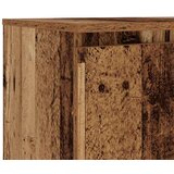 TV ormarić LED boja drva 140x40x35 5 cm konstruirano drvo | shoptok.hr