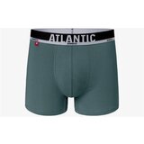 Atlantic Men's Sport Boxers - gray-blue Cene