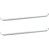  Karniše 2 kom bijelo-srebrne 40 - 60 cm aluminijske | Eponuda.com