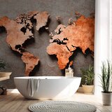 Foto tapeta - Copper Map 400x280 Vodootporna | shoptok.hr