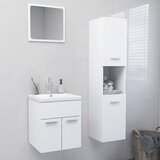 Maison Chic Komplet kopalniškega pohištva - Kopalniški sestavi bele barve iverna plošča, (21787147) | Shoptok.si