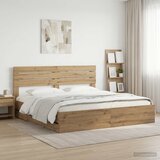  Bed Frame with Storage and Headboard Artisan Oak 180 x 200 cm Cijene