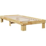 vidaXL Okvir kreveta bez madraca 75x190 cm puno drvo hrast | shoptok.hr
