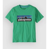 Patagonia P-6 Logo Kids T-shirt aqua stone Cene