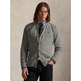 Polo Ralph Lauren Pletena jopa siva / temno siva | Shoptok.si