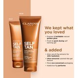 Clarins Self Tan Express Self-Tanning Fresh Gel samoporjavitveni gel z vlažilnim učinkom 125 ml | Shoptok.si