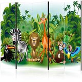 Artgeist PARAVAN 225/172/3 cm zelena, večbarvno | Shoptok.si