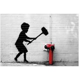  Plakat - Destroy the Fire Hydrant 60x40 Bez okvira | shoptok.hr