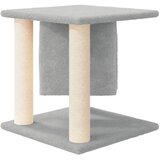  Penjalica za mačke sa stupovima za grebanje svjetlosiva 37 cm | shoptok.hr