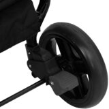 Dječja kolica za blizance tamnosiva i crna čelična | shoptok.hr