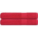  Ručnici za saunu FROGN 2 kom crveni 80x200 cm 360 g/m² | shoptok.hr