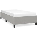 The Living Store Posteljni okvir svetlo siv 80x200 cm blago - Posteljni Okvir, (21529304) | Shoptok.si
