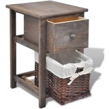  Noćni ormarići 2 kom drvo smeđi | shoptok.hr