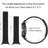 ANLINSER magnetni silikonski pašček za galaxy watch ultra 47 mm odprta embalaža | Shoptok.si