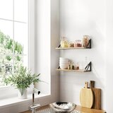 CASSA TOKO 2x 42 cm stenski polici iz pavlovnije | Shoptok.si